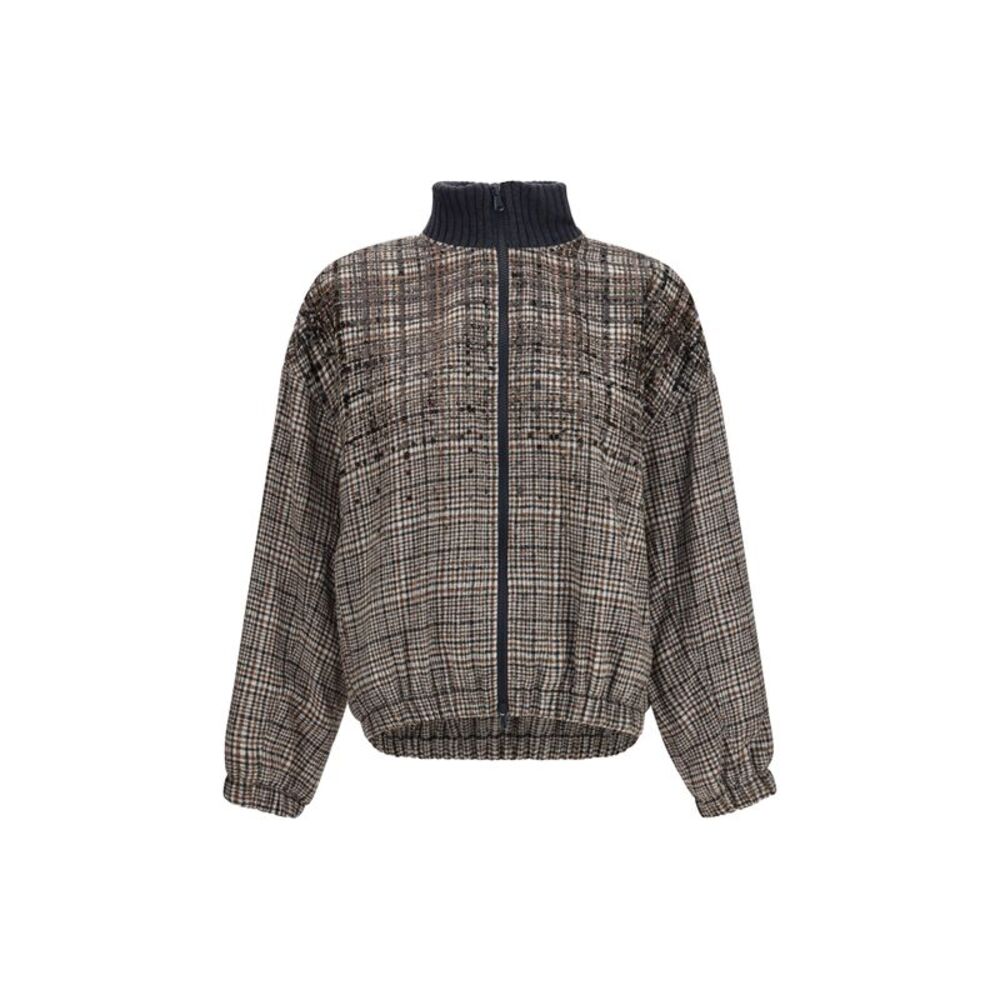 Brunello Cucinelli Women Padded Jacket With Sequin Details